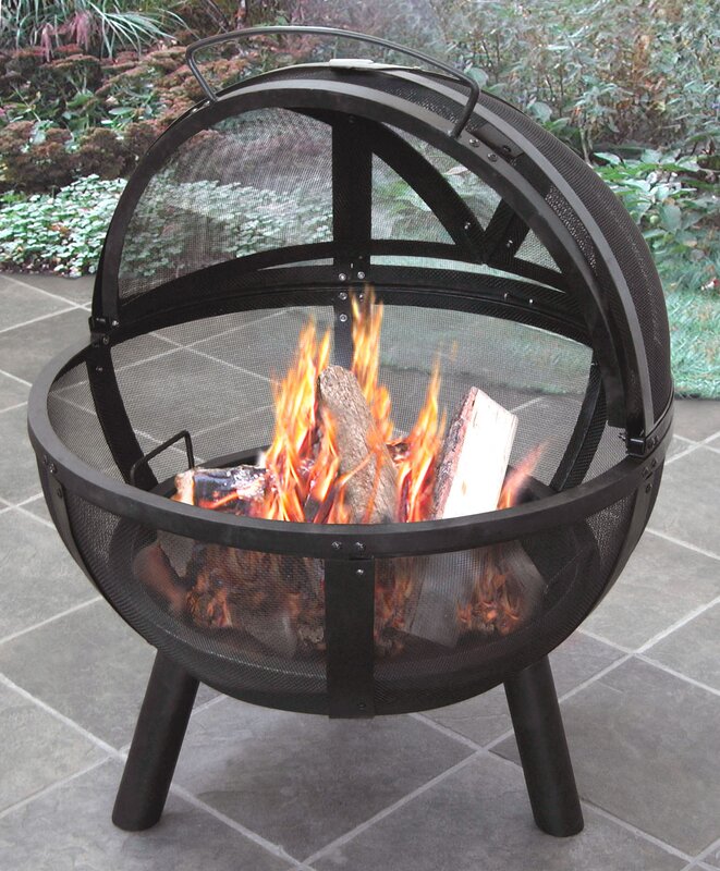 Landmann Ball Of Fire Steel Wood Burning Fire Pit Reviews Wayfair